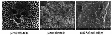 張東升等：炭化溫度對竹基活性炭孔結構及電化學性能的影響（上）